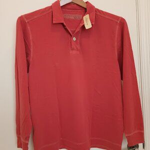 Men's Tommy Bahama Malibu cove polo NWT size medium color ginger